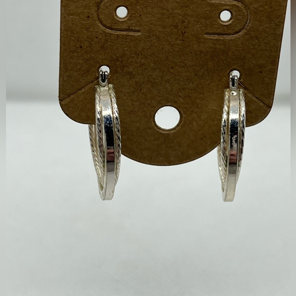 Hoop earrings